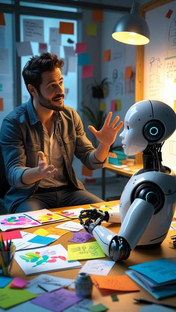 Wer ist kreativer - KI oder der menschliche Berater?