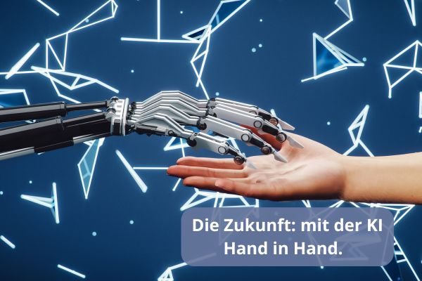 Die Zukunft der Beraterbranche: Zusammenarbeit von KI und menschlichem Berater.